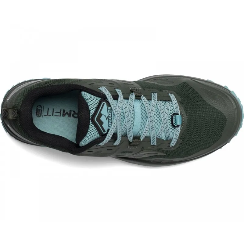Saucony Women's Peregrine 10 Pine/Marine-3